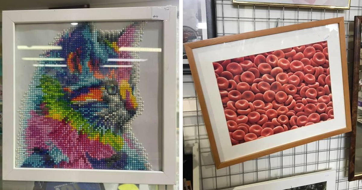 30 Supreme Examples Of “Terrible Art In Charity Shops”