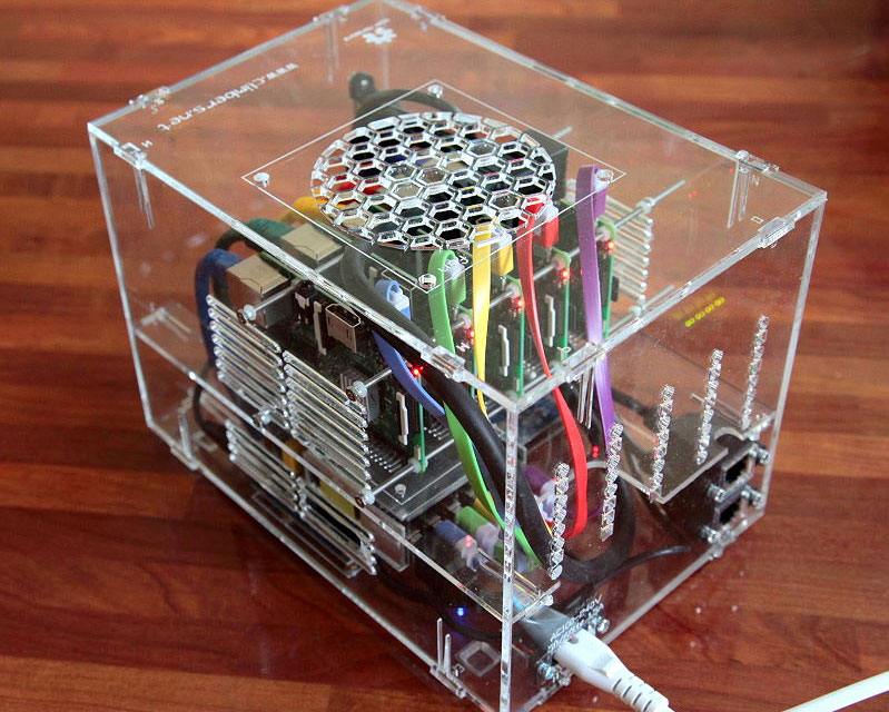 Raspberry Pi Cluster Build Shows How And What