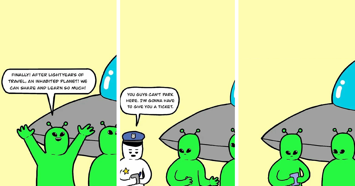 Comics With Charming And Absurd Endings: 19 Comics By This Artist