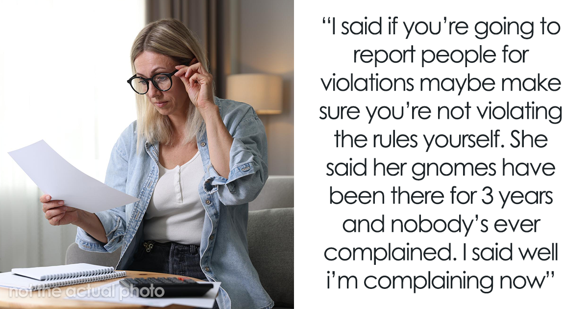 Woman Gets HOA Fine For Her Grass, So She Gets Petty Revenge On Her Neighbor’s Garden Gnomes