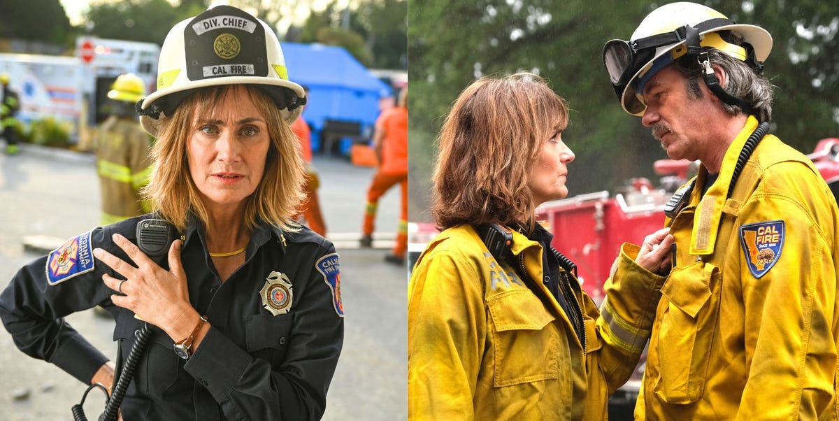 ‘Fire Country’ Star Diane Farr Shares Importance of Grief on TV