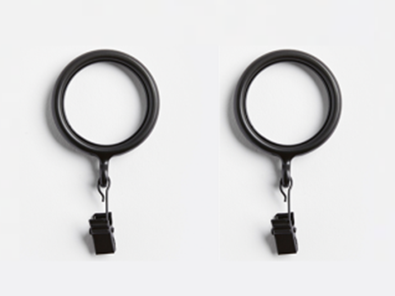3/4" Drapery Curtain Ring Set