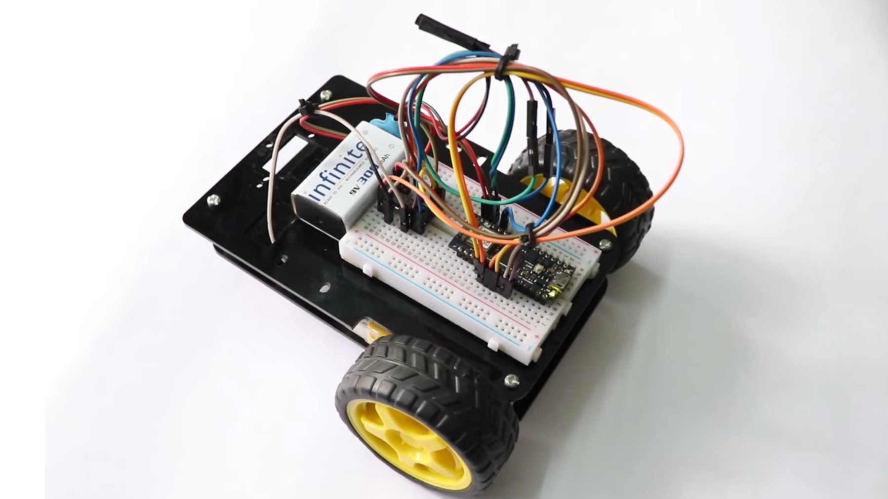 Two-Wheeled Arduino Robot Project For Beginners