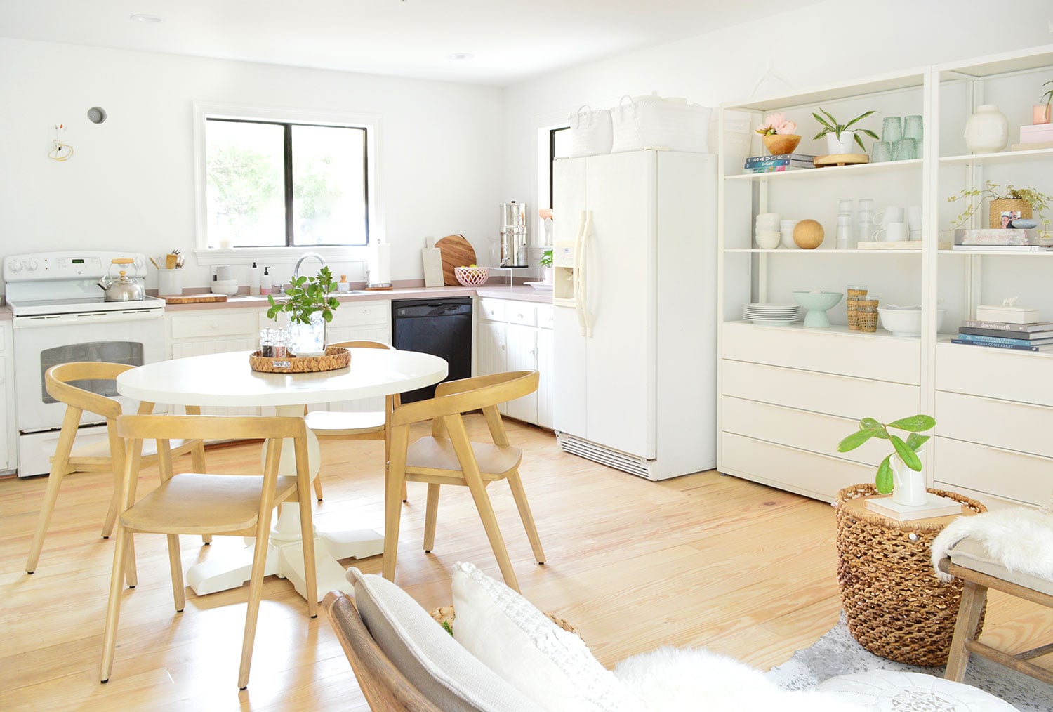 Our Downsized Smaller Kitchen, Three Weeks In