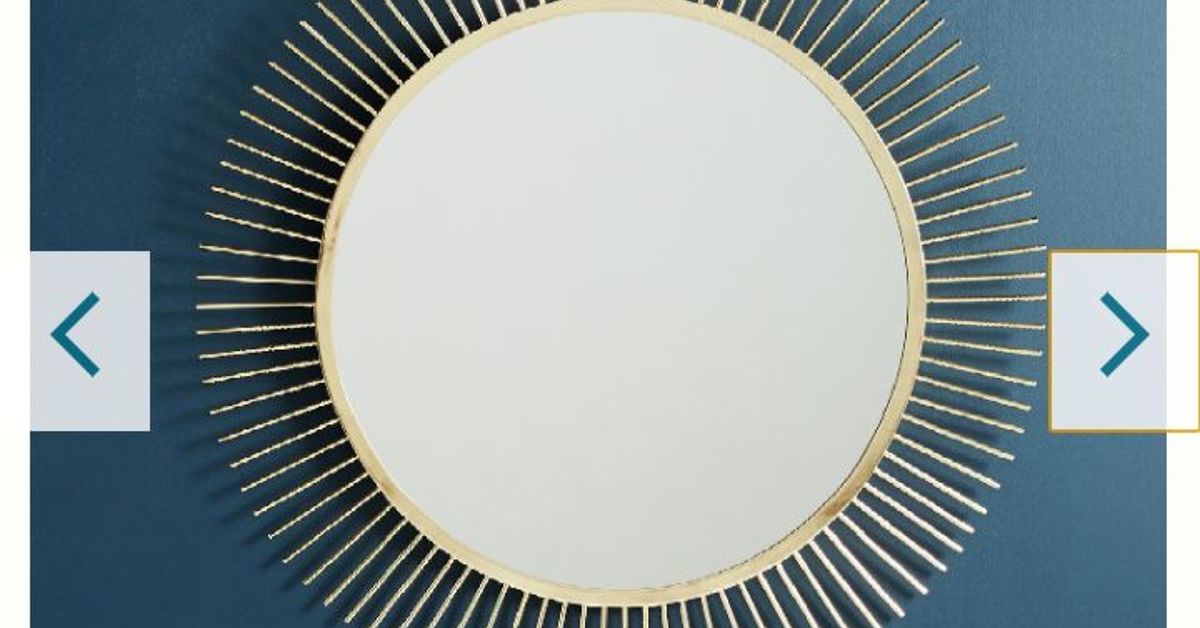 Anthropology Knock Off No1 Starburst Mirror
