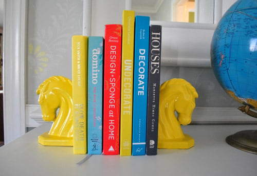 How To Make Colorful DIY Bookends