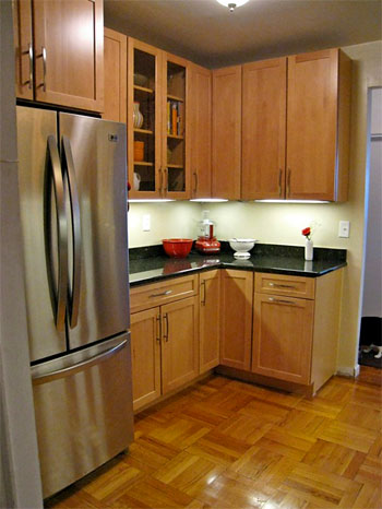 A City Kitchen Goes From Small To Sleek